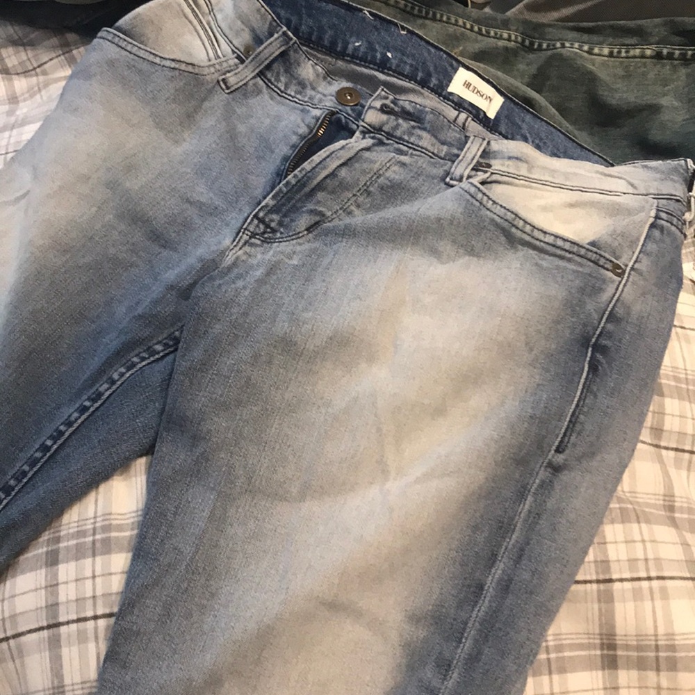 Light blue jeans